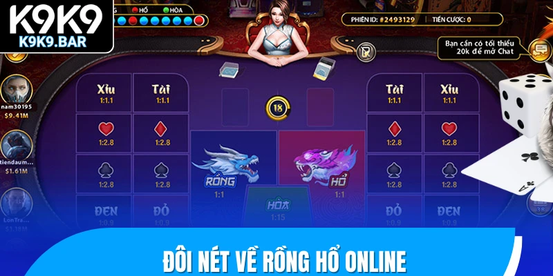 Hướng Dẫn Chơi Rồng Hổ Online - Game Bài Huyền Thoại 1 Đôi nét về Rồng Hổ online
