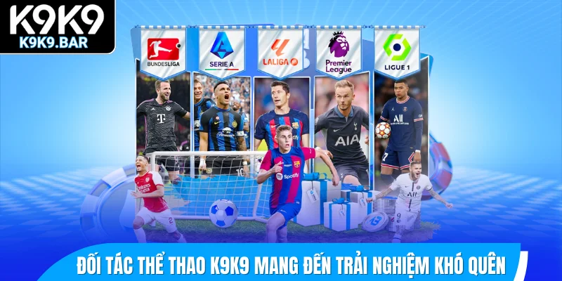 Đối tác thể thao K9K9 mang đến trải nghiệm cá cược đẳng cấp